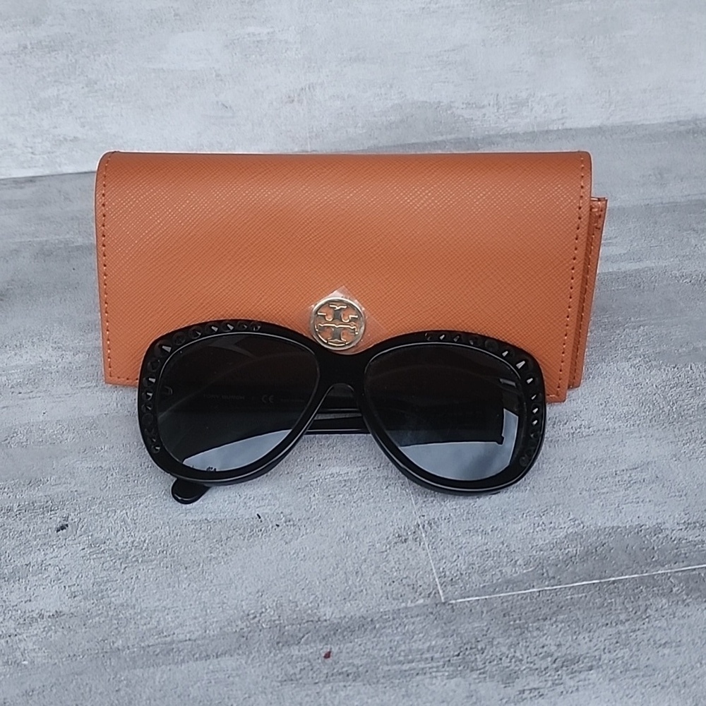 Tory Burch Rhinestone Cat Eye Sunglasses TY7057- B